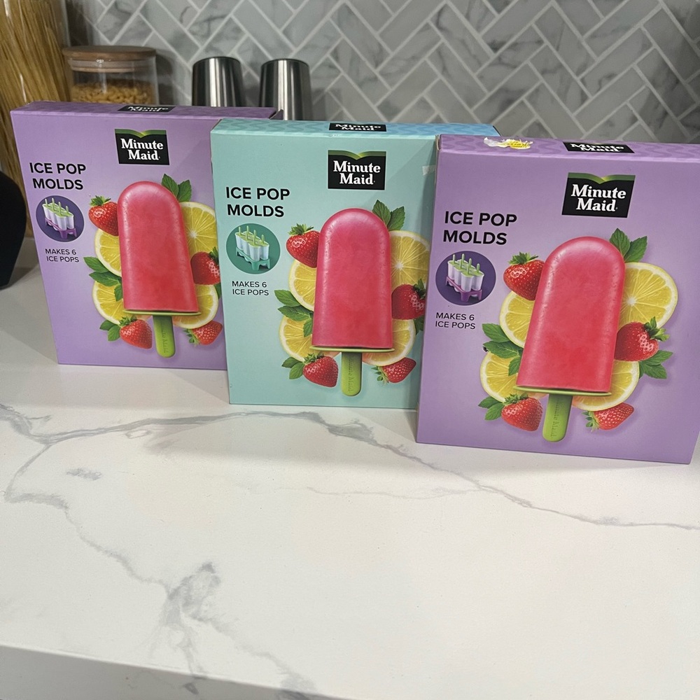 Minete maid ice pop molds mekes 6 ice pops
